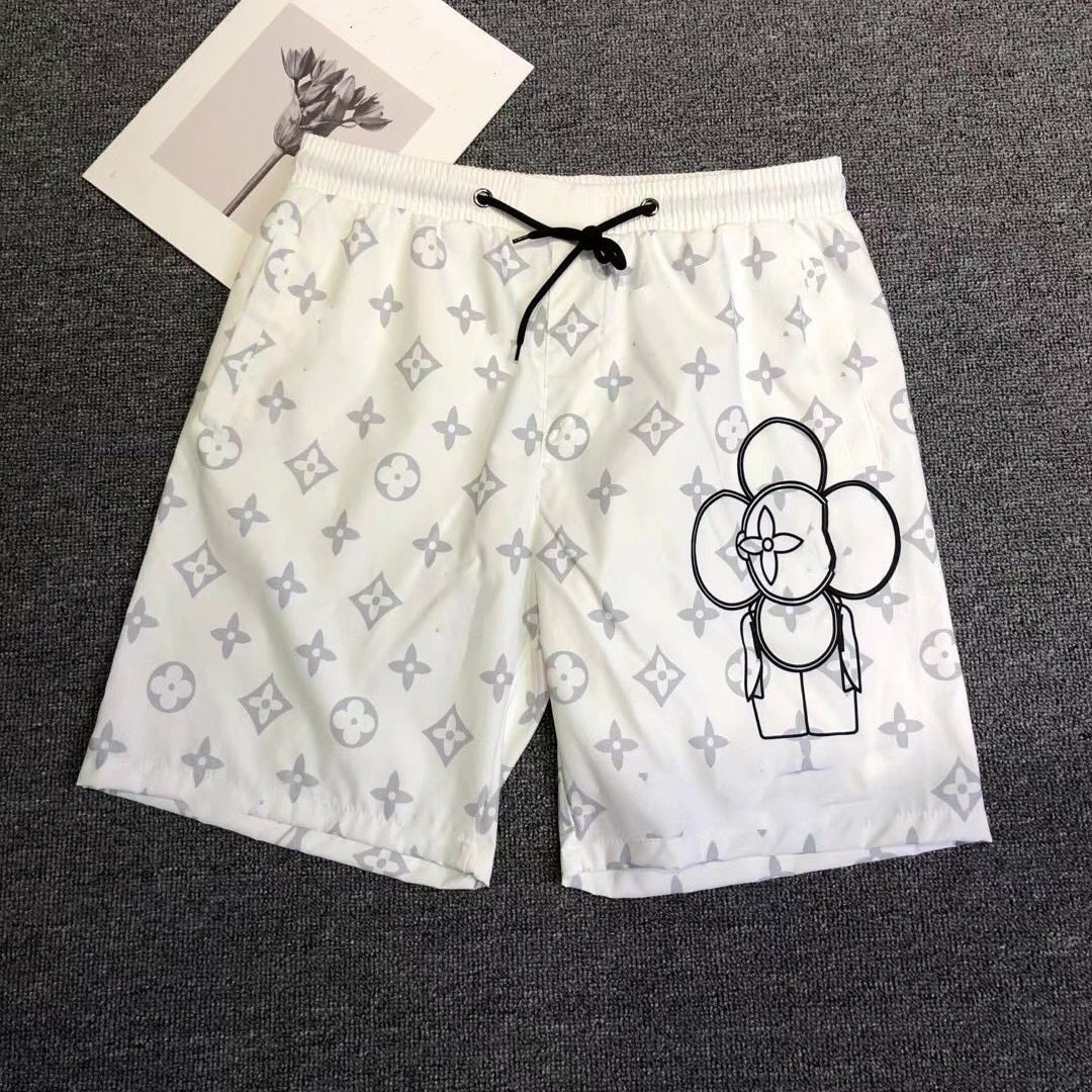

Summer Mens Shorts Designers Fashion Board Short Gym Mesh Sportswear Quick Drying SwimWear Printing Man S Clothing Swim Beach Pants -3XL, 12
