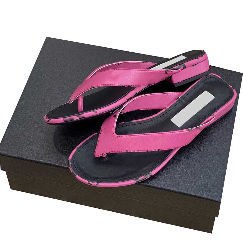 

Woman Genuine Leather Slippers Sheepskin Designer Printed Flip Flops Heels Luxury Slides Women Yellow Retro Mules Fashion Sandals Ladies Loafers Beach Shoes Black, Box