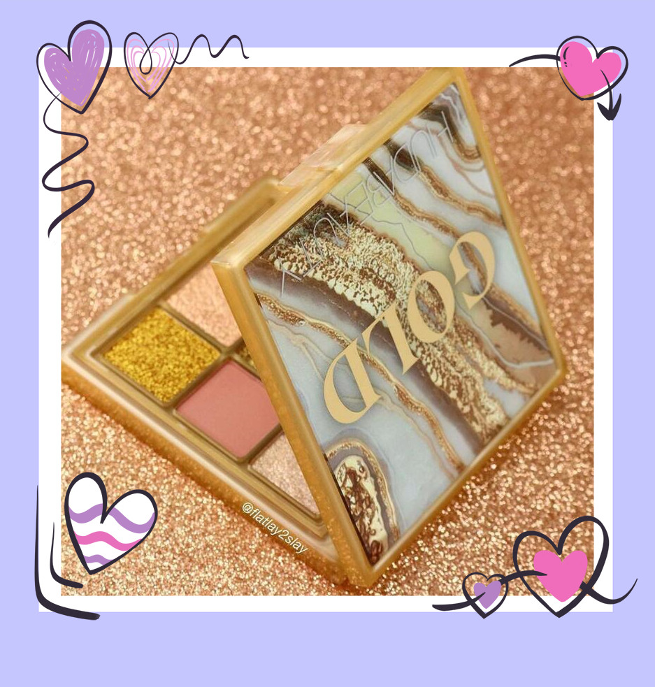 

100% Brand New Beauty Gold Obsessions Eyeshadow Palette, Customize