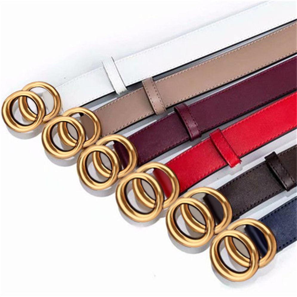 

Belts for Women Designer Fashion Men Genuine Leather Belt mens Classic Letter Double buckle man jeans belt width 3.8-2.0CM 90-125C238q, Picture color