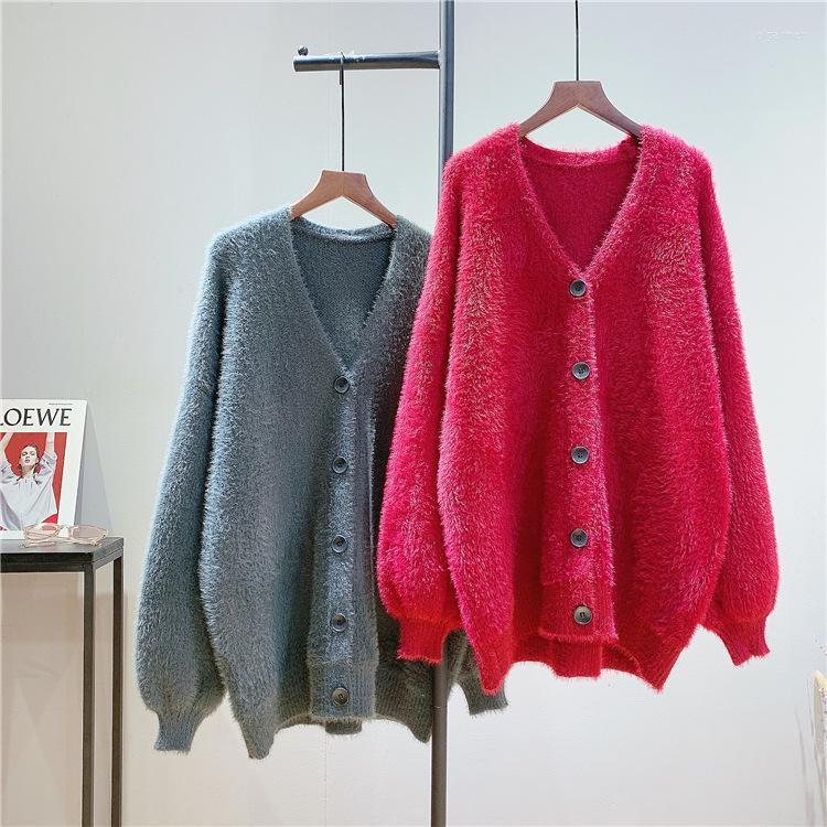 

Women's Knits & Tees Spring Women Sweater Poncho Long Sleeve Loose Knitted Coat Cardigans Jumper CapeWomen's Olga22, Black