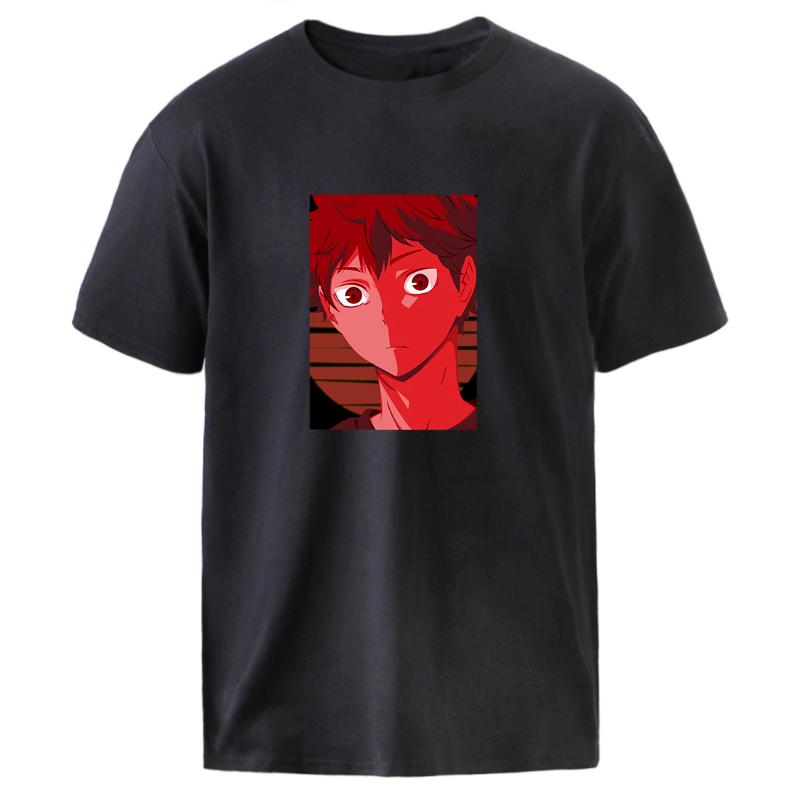 

Men's T-Shirts Haikyuu T Shirts Man Summer Casual Short Sleeve Top Anime Cartoon Harajuku Graphic Tee Shirt 2022 Male Vintage Tshirt, White;black