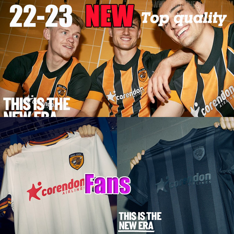 

2022 2023 Hull City Soccer Jerseys 22 23 The tigers Amber WILKS HONEYMAN M.SMITH BERNARD EAVES SCOTT RAXTER GREAVES LEWIS-POTTER EMMANUEL CANNON Football Shirts, 22/23 home top