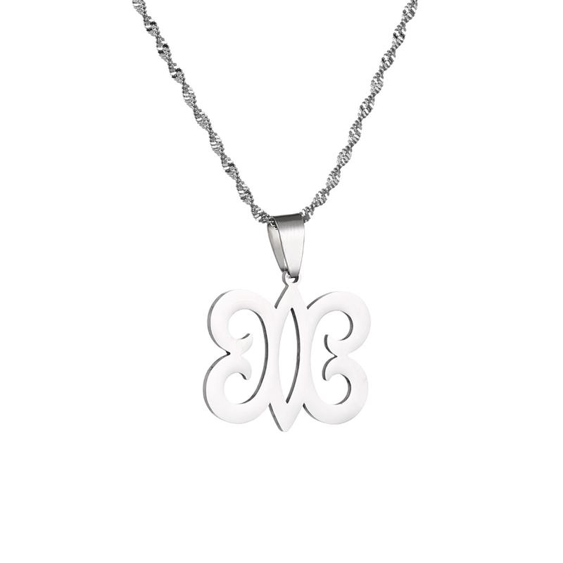 

Chains Unisex Africa Features African Symbol HYE WONHYE Pendant Necklaces Stainless Steel Ethnic Jewelry Gift