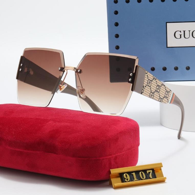 

2022 Luxurious Sunglasses Designer Fashion For Men Woman Metal Vintage ray Sunglasses Summer Mens Style Square Frameless sun glass287n