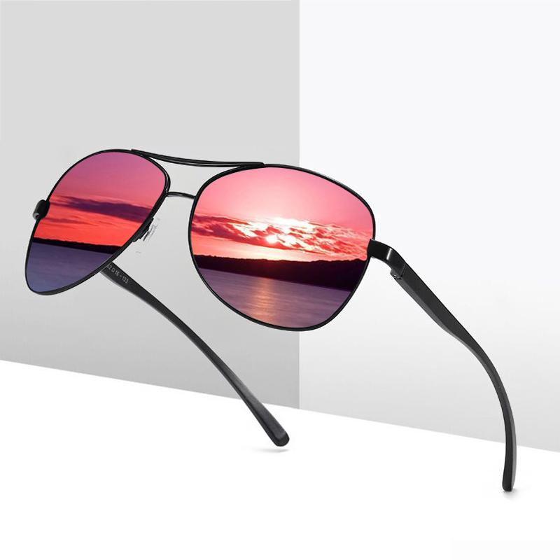 

Sunglasses Luxury Polarized Women Vintage Fashion Brand Sun Glasses Male Female Metal Black Mirror Aviation Oculos De SolSunglasses
