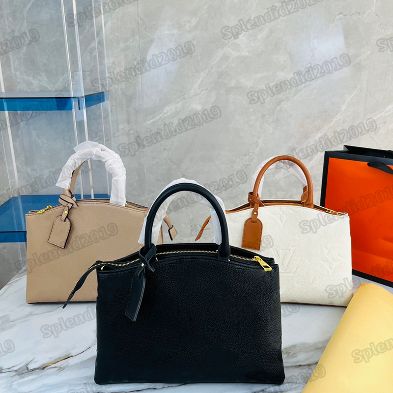 

GRAND PALAIS Tote Bag Designer Womens Handle Bag Handbag Embossed Oversized Monograms Giant Leather Shoulder Bags Luxurys Cross Body M45842 M45811 M45833, #1