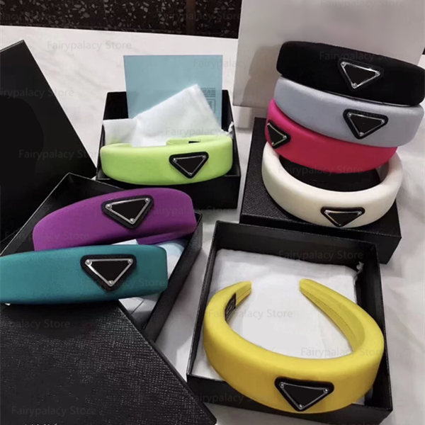 

Retro Designer Luxury Headbands Hair bands For Women Girl P Brand Elastic Headband Sports Fitness Headband Head Wrap 18 color