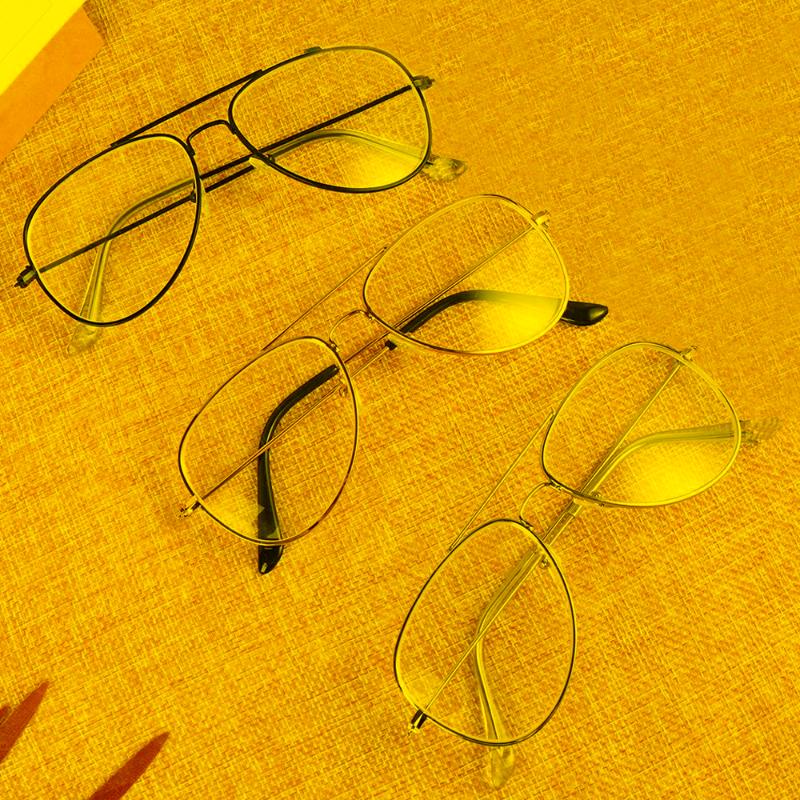 

Sunglasses Women Men Myopia Optical Prescription Glasses Anti Blue Light Pilot Nearsighted Eyeglasses Shorted Sighted Goggles-1.0 To--5.0Sun