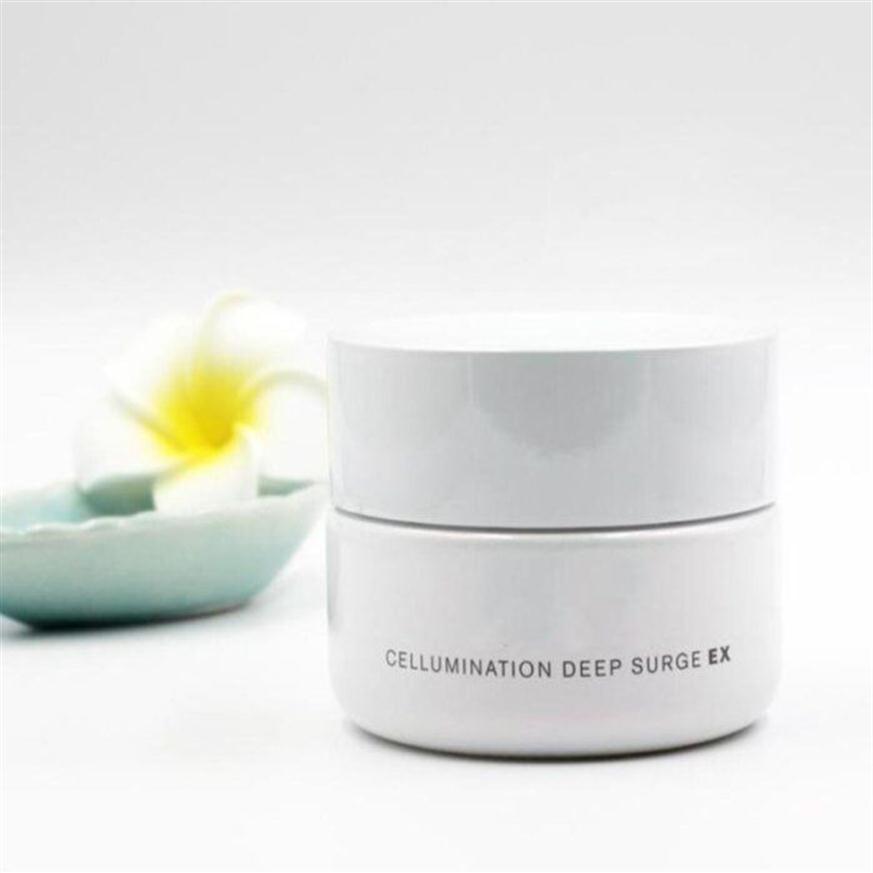 

High Quality Japan Brand Skin Care Cellumination Deep Surge Ex Cream White Bottle Face-Cream 50g Ship2466, As picture