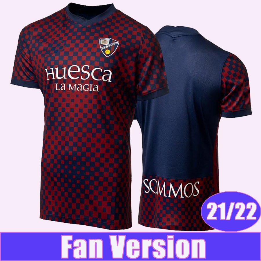 

2021 2022 Huesca SEOANE A. GAICH BUFFARINI Mens Soccer Jerseys FERREIRO C. SALVADOR P. MOSQUERA SAN ROMAN Home Away Football Shirts Uniforms, Qm6193 21 22 home l. lig. patch