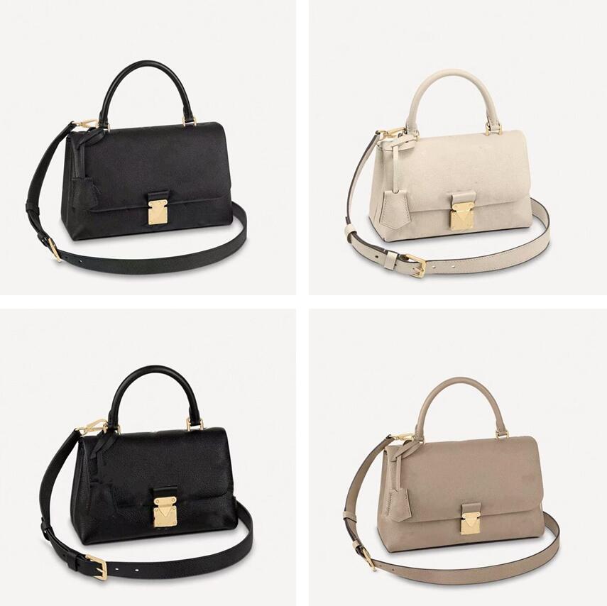 

High Quality Fashion Designer Madeleine BB Bag Luxury Handbags Purses Croisette Women Brand Classic Style Genuine Leather Shoulder Bags, Airbag [no bag]