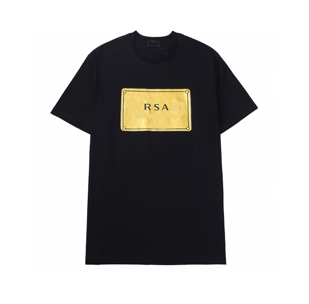

Mens Designers T Shirt Man Womens tshirt With Letters Print Short Sleeves Summer Shirts Men Loose Tees Asian size, Black 01
