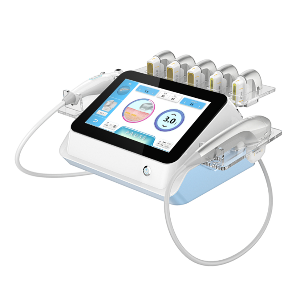 

Professional Vmax Fine 2 in 1 7D Hifu Skin Tightening Machine With 10 Cartridges for SMAS Face Lift Wrinkle Removal High Intensity Focused Ultrasound Body Sculpting