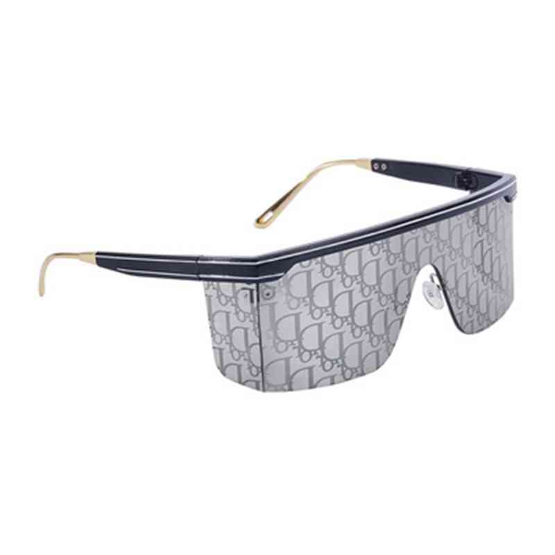2022 Nouvelles lunettes de soleil Femmes One-pièce Grande Frame Sungass Sungass Men's Trend Brand Protecteur Luxury Sun Glass Sunglass Oversized