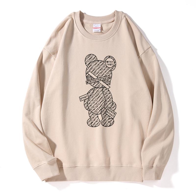 

Men' Hoodies & Sweatshirts Drop Cotton Sholder Lovely Bear Print Unisex Casual Hoodedmen Cool Men Hooded SweatshirtsMen, Send me pictures