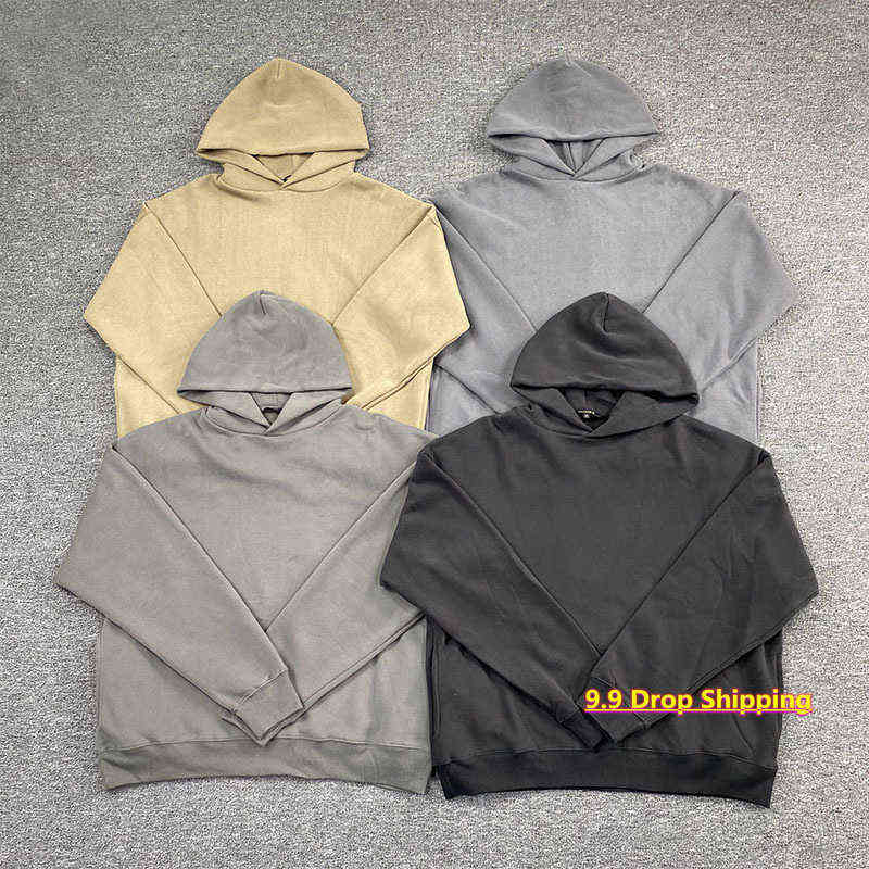 

Oversize Season 6 Hoodie 20FW Men Women Casual Hoodies Solid Colors Cotton Velvet Season Sweatshirts 5 T220721