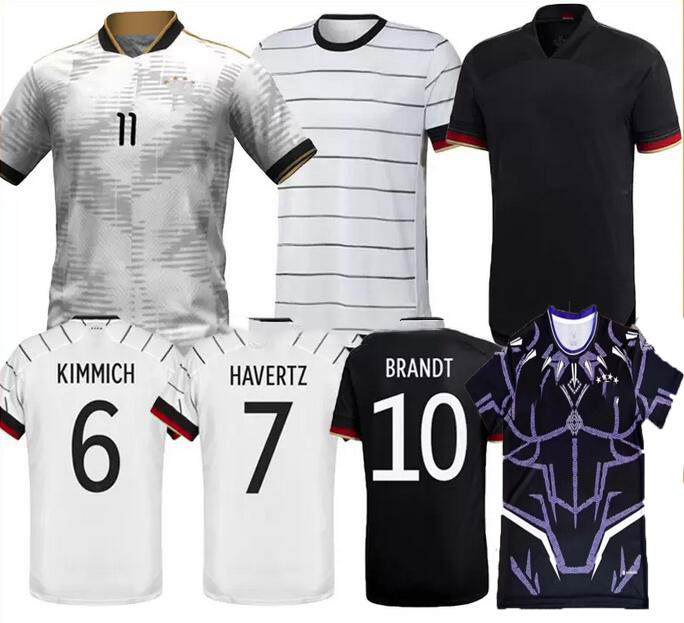 

2021 2022 2023 GermanyS Soccer Jersey HAVERTZ GORETZKA MULLER 20 21 22 23 KROOS National Team Football Shirt GUNDOGAN VOLLAND man kid kit