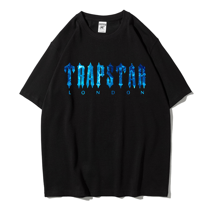 

Trapstar London Design T Shirt 100 Pure Cotton Brand Cloth Gtsc Hypebeast Trap Music Ainsley Harriott 220615, Black