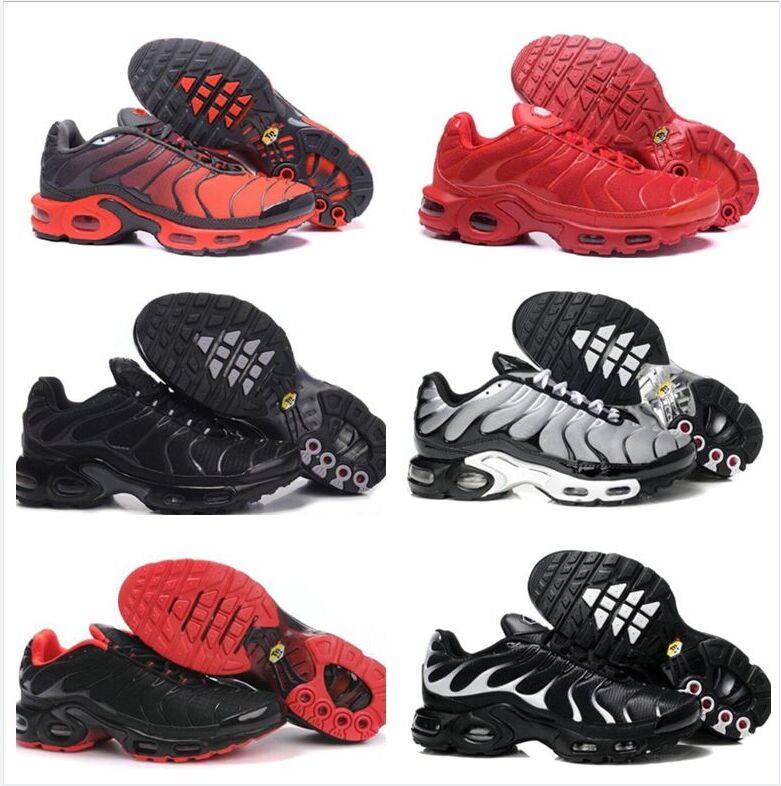 

2023 Mens TN Running Shoes Triple Black White Since Orange Gradients Lemon Lime Red Royal Blue Fresh men women trainers sports sneakers a1