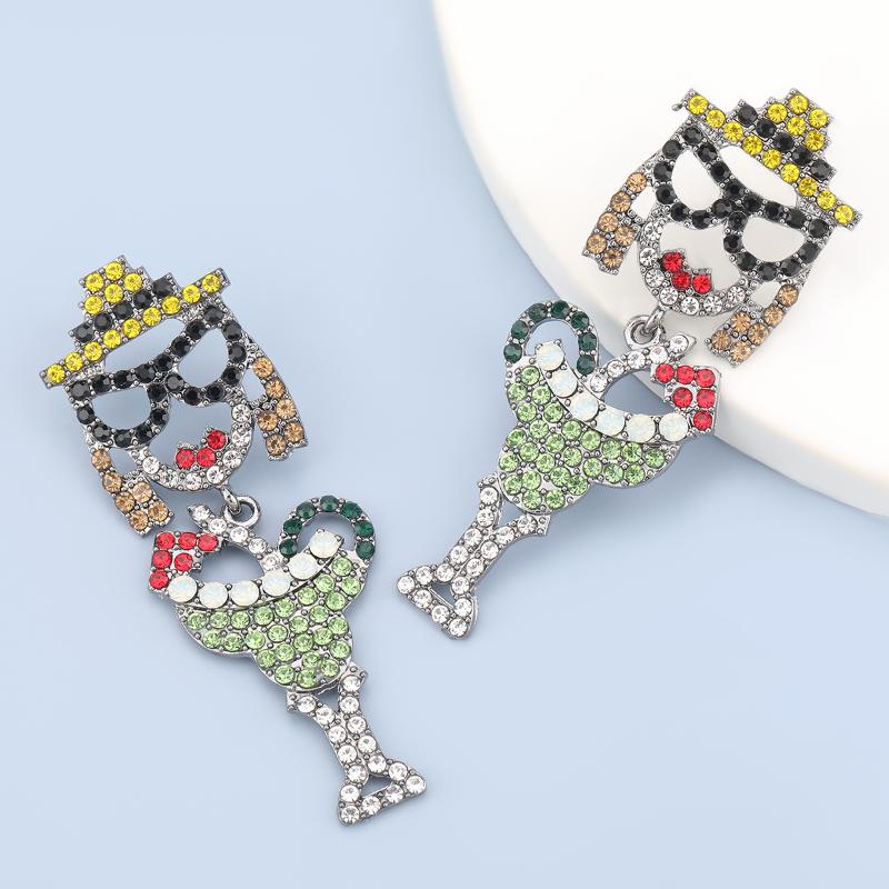 

Dangle & Chandelier Fashion Metal Acrylic Geometric Earrings Break Party Exaggeration Women's Statement EarringsDangle