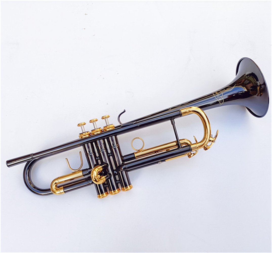 

Trumpet Cornets New products made in Japan sell professional Bb horn, black nickel-plated rice utensils pop musicians.