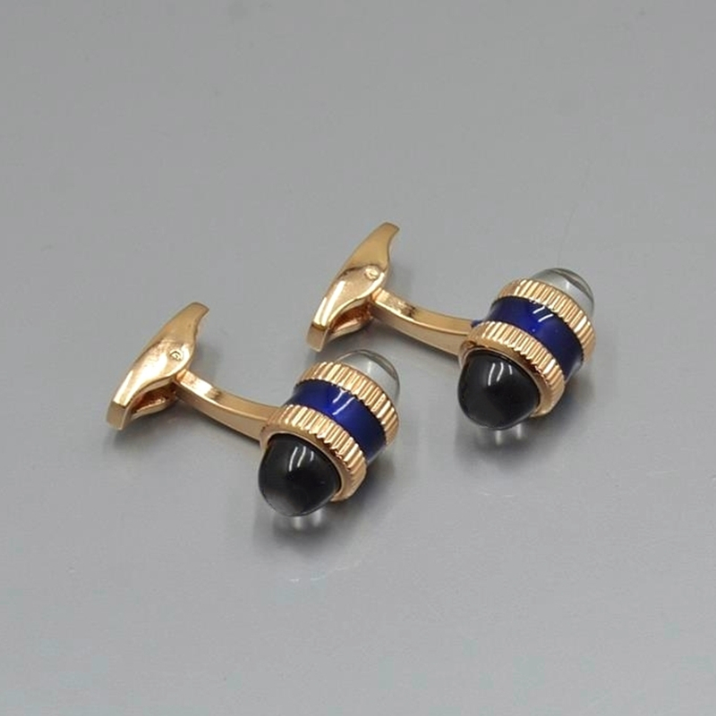 

high quality 9 Colors Men shirt cufflinks Promotion price Jewelry groom Cuff Links no Box For Christmas gift