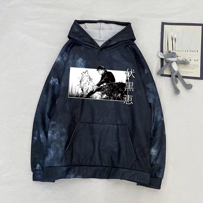 

Men's Hoodies & Sweatshirts Jujutsu Kaisen Men's Hoodie Harajuku Unisex Fashion Casual Hoody Male Streetwear Tie-dye PulloverMen's Trix2, Purple