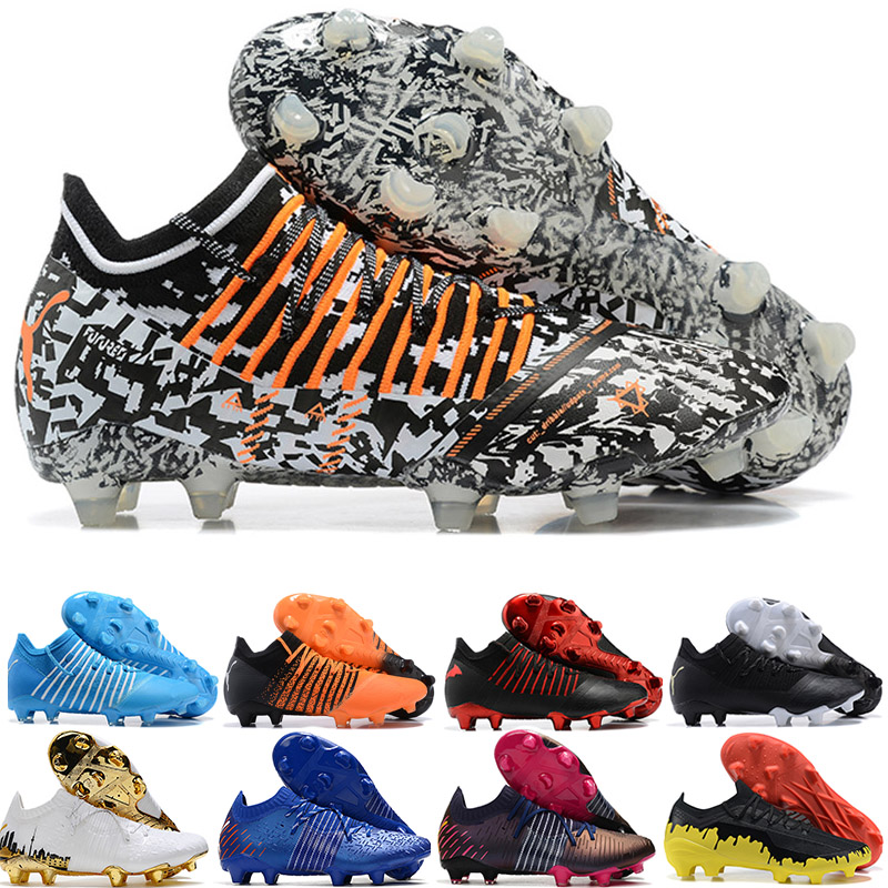 

Mens high ankle football boots creativity future Z 1.3 instinct FG firm ground cleats mens neymar combat soccer shoes outdoor limited edition botas de futbol, With original box