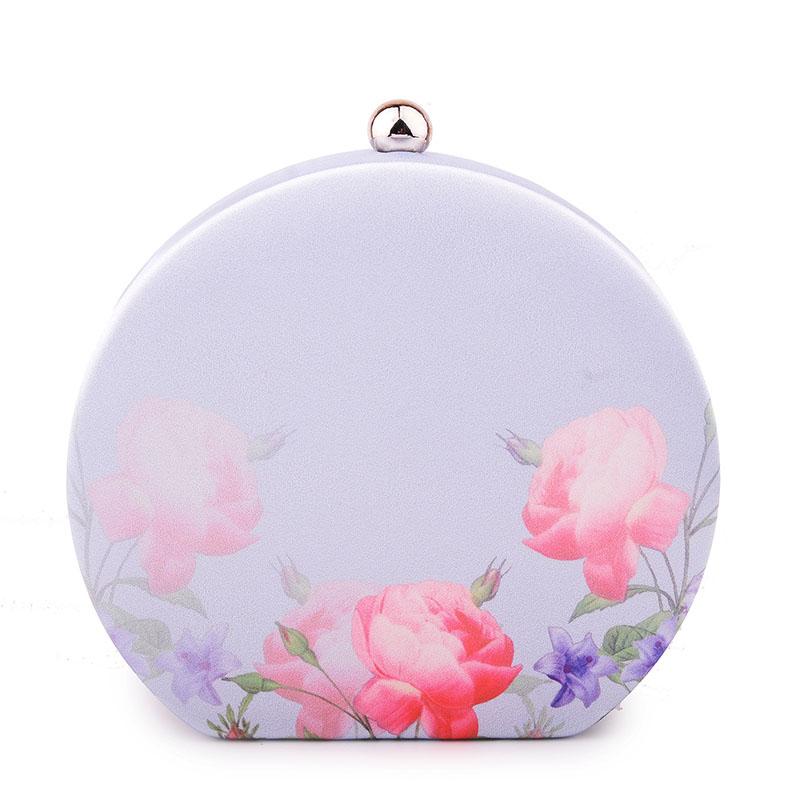 

Evening Bags Woman Flower Bag Women Blue Clutch Shiny Day Clutches Wallet Wedding Purse Party Banquet Mini Handbag Shoulder, Color same as pictur