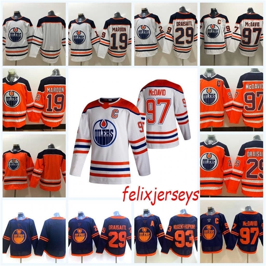 Xfl2020 97 Connor McDavid 2021 Reverse Retro Hockey Jerseys Leon Draisaitl Mike Green Mikko Koskinen Mens S-XXXL