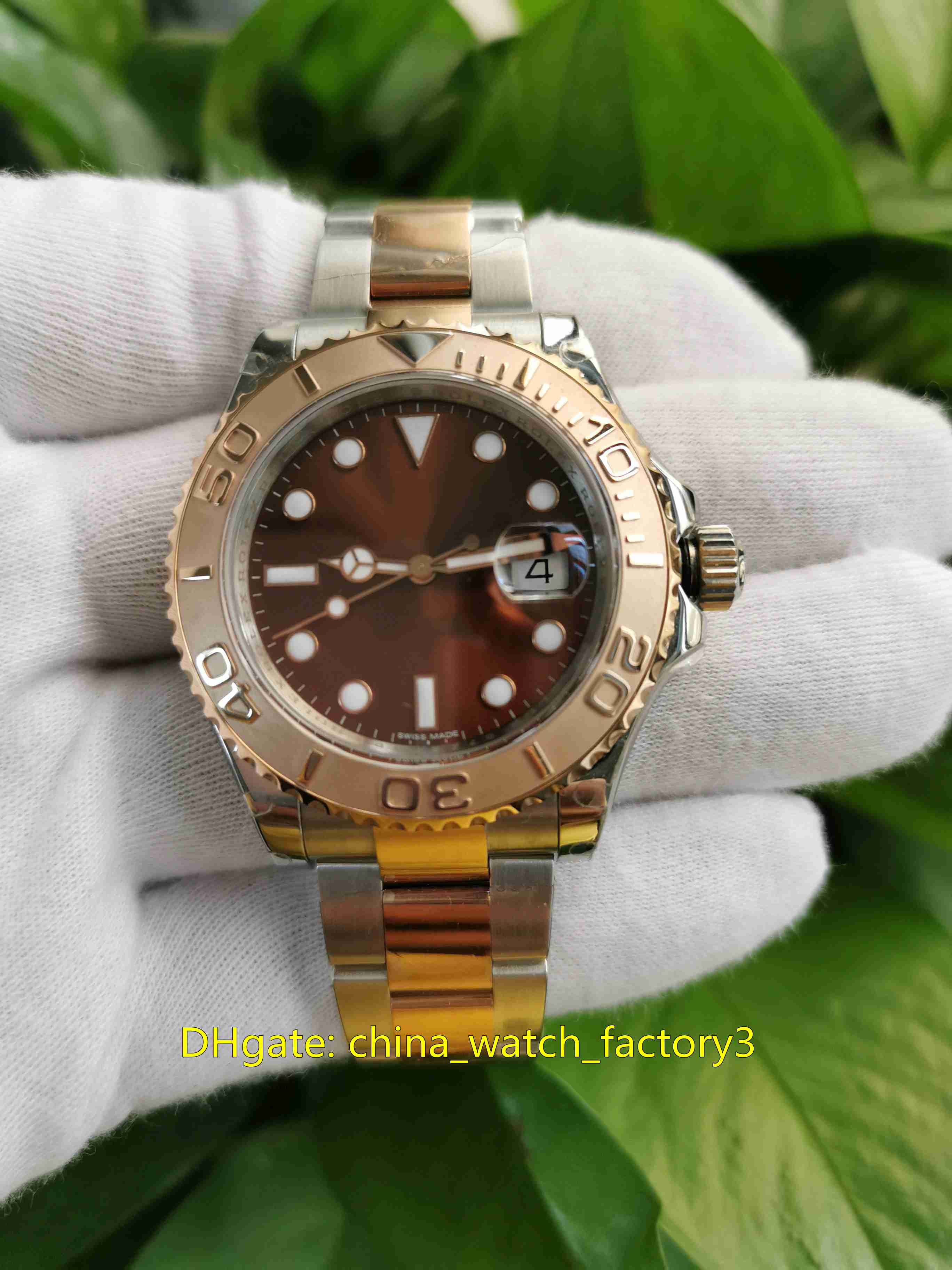 BP Maker Top Quality Mens Watch 40mm 116621-0002 18k Rose Gold & Steel Sapphire Asia 2813 2836 3135 Movement Mechanical Automatic Men's Watc