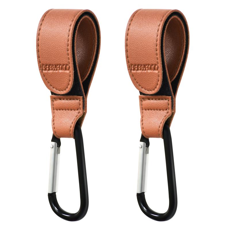 

Stroller Parts & Accessories Pcs Hook For Hanging Babyfond Premium Leather Style Holder Universal HookStroller AccessoriesStroller