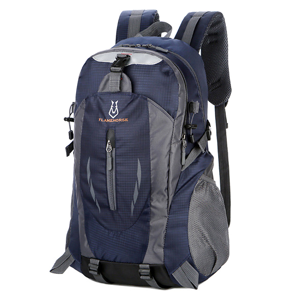 

2022 unisex 40L men backpack travel pack sports bag Outdoor bags Mountaineering man Hiking Climbing Camping backpack for male, Red