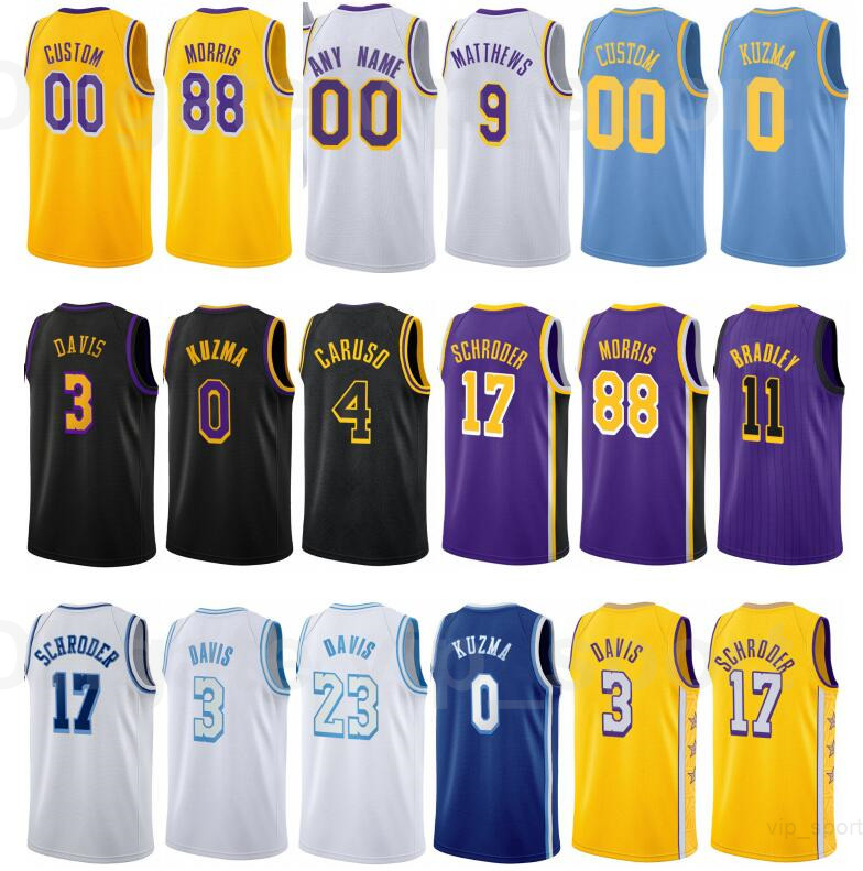 

Print Basketball Marc Gasol Jersey 14 Kentavious Caldwell-Pope 1 Markieff Morris 88 Talen Horton-Tucker Wesley Matthews City Earned, White