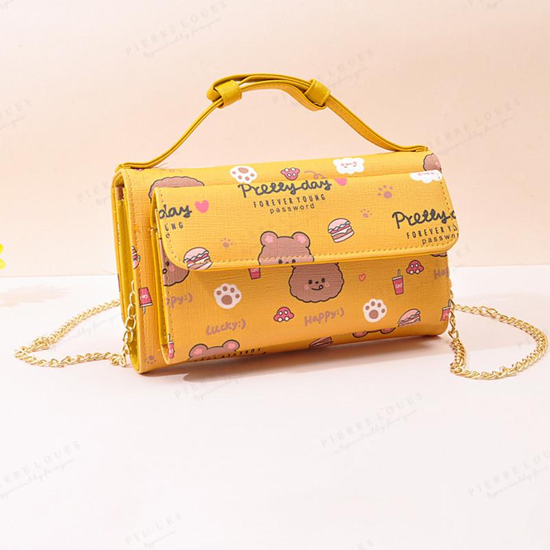 

Evening Bags Women Large Capacity Cell Phone Messenger Female Printing Underarm Bag Ladies Single Shoulder Wallet Girls Leather HandbagEveni, Gray