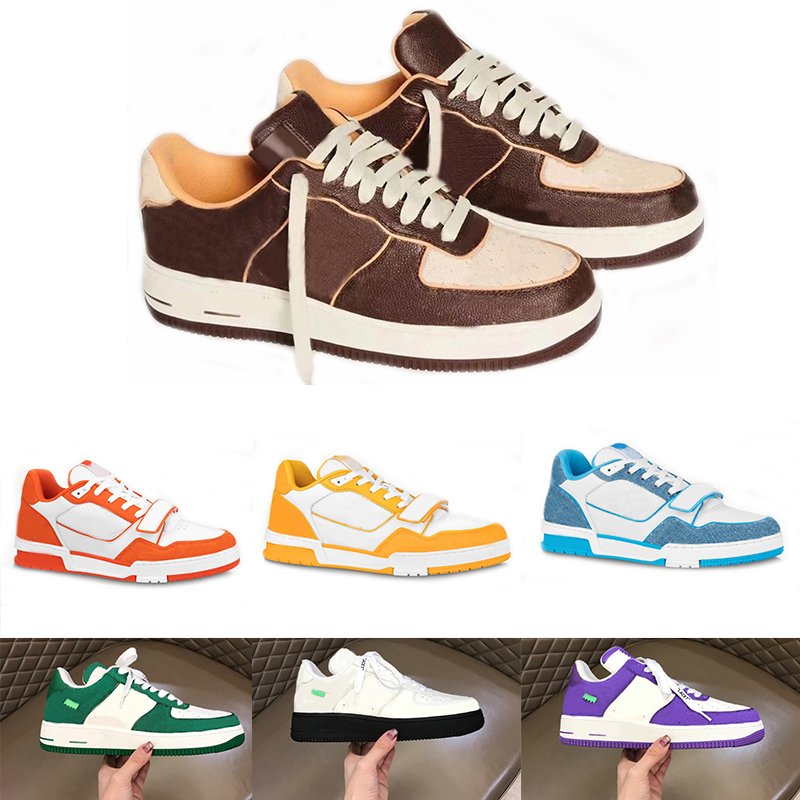 

Running shoes lacet white green one black 1 Trainers Europe patch trail Tripartite joint Sneakers Trail Sneaker Rubber outsole Canvas Calf size 36-45, 22