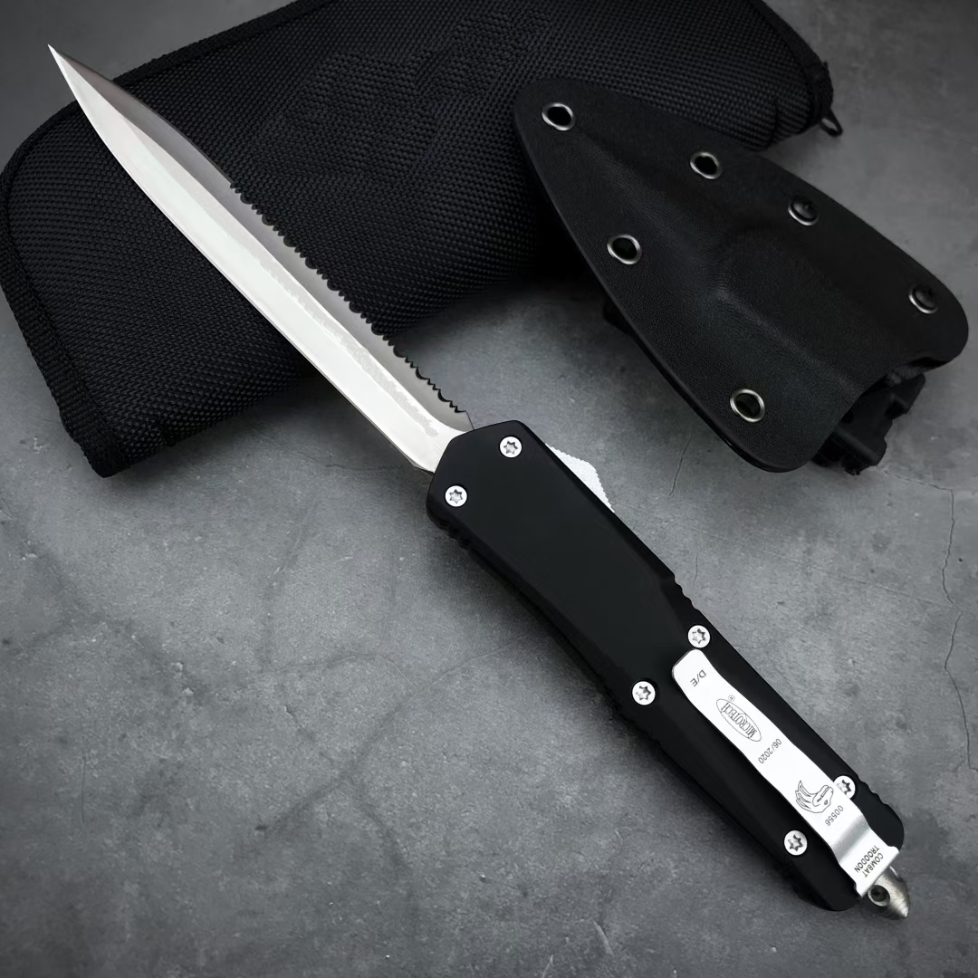 

Venom Fully Automatic knife 440C Blade Zinc aluminum alloy Handle Camping Survival Pocket EDC Hunting Knives UT85 UT88 BM3300 3320 4600
