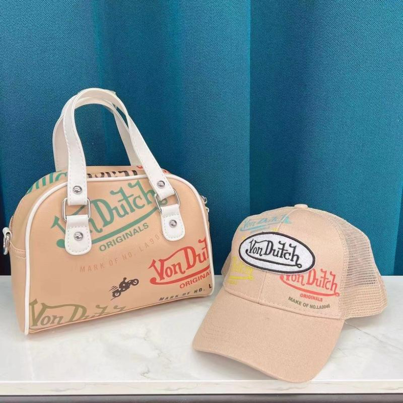 

High Quality designer Handbags for Women Cute Letter Printing leather Messenger Bag Purses and Hat Set Cosmetic Bags, Black