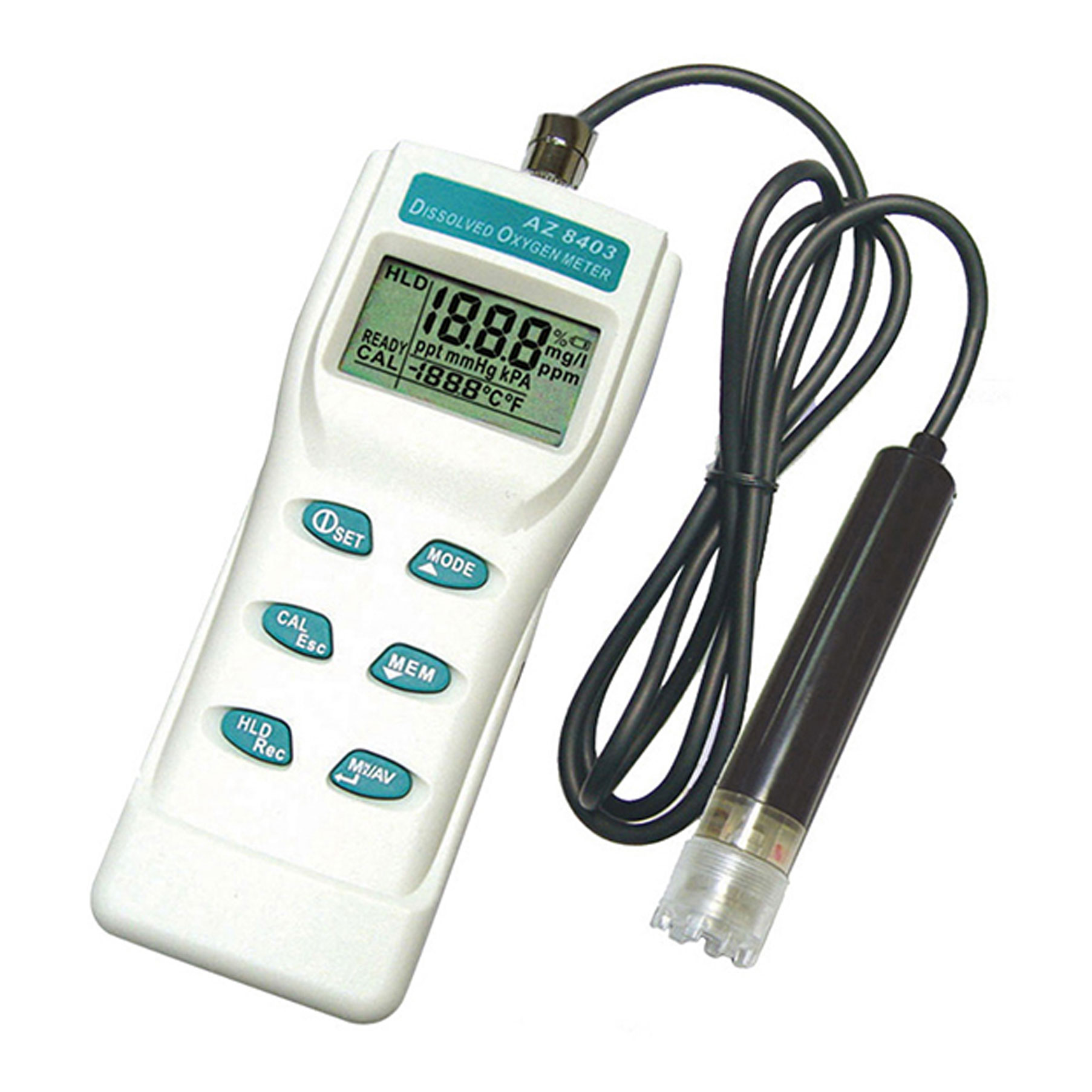 

New Digital AZ8403 Portable Accurate Dissolved Oxygen DO Meter Tester ,dissolved oxygen analyzer 0~199.9
