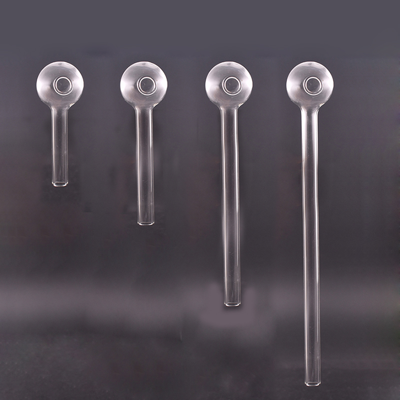 

Pyrex Glass Smoking Pipe 7cm 10cm 15cm 20cm Lenght 30mm Ball Glass Oil burner Pipes Smoking Accessories for Dab Rig Bong