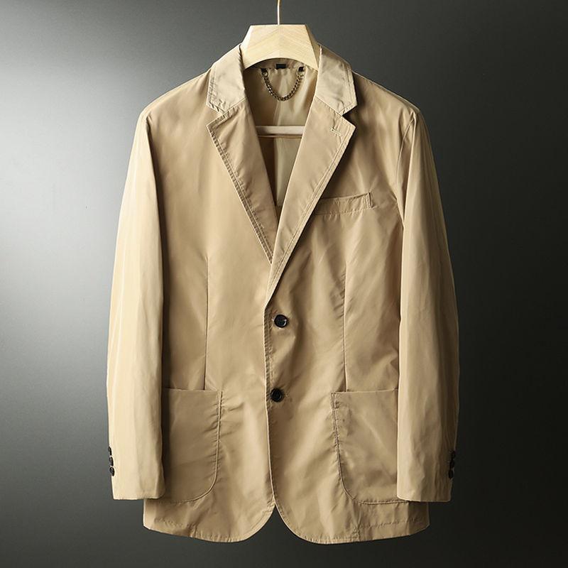 

Men's Suits & Blazers Spring And Autumn Thin Men's Luxury Single Breasted Jacket SuitMen's, As pic