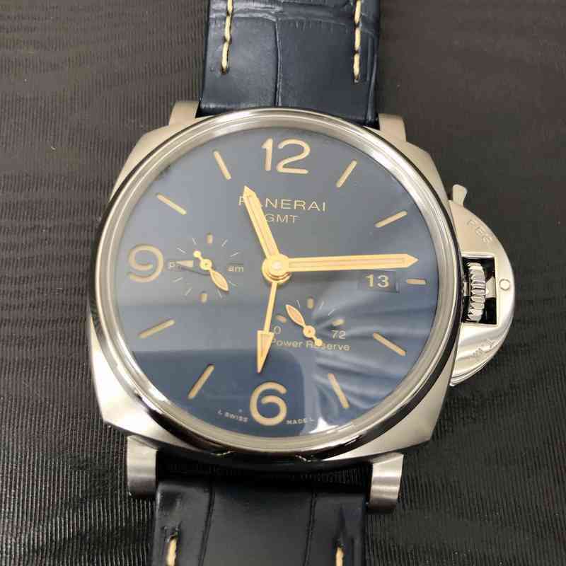 

Luxury Watches for Mens Mechanical Wristwatch Panera Lumino Due Fine Steel 45mm Men's Pam00964 Designer, See picture