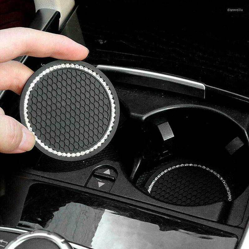 

Car Organizer Parts Replacement Rhinestone Universal 2pcs Accessory