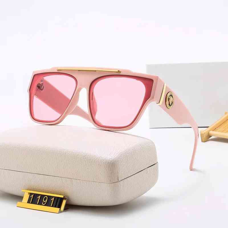 

Sunglasses Fan fashion large frame sunglasses men and women couples driving street pography glasses