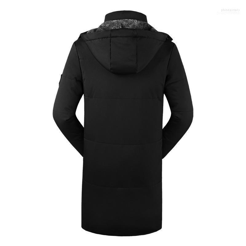 

Men's Down & Parkas 2022 Korean Style Fashion 2in1 Long Coat Mens Winter Cotton Jacket Top Quality Warm Clothes Plus Size Xxs-6XL1 Phin22, Black