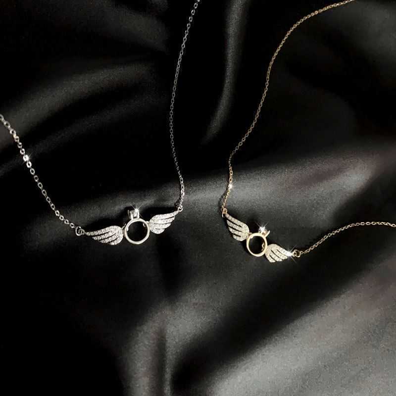 925 Sterling Silver Gold Necklaces for Women Elephant Pendant Snap Jewelry Yin Yang Charm Opal s Tray Pregnancy Necklace-image-748397062