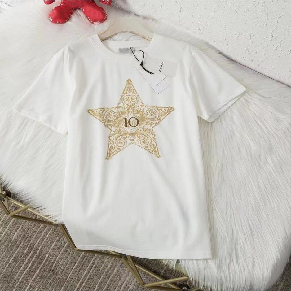 

Tops Summer Men's and Women's Designer T-shirt Loose Fashion brand shirt casual shirt Luxury clothing Street sleeve, Desiccant