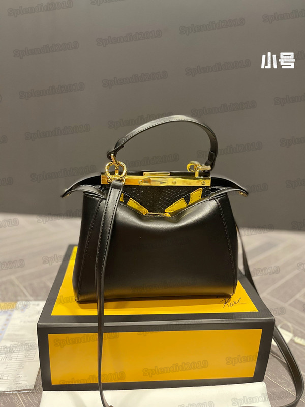 

88th Anniversary Peekaboo Monster Totes Luxury Designer Bags High Quality Women Lady Handbag Cross Body Shoulder Bags Fend PEEKA-BOO, #1