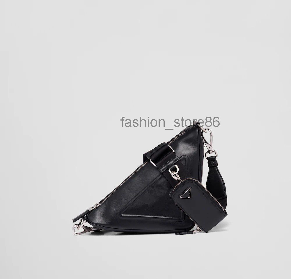 

2022 fashion leather triangle bag woman luxurys men designers bags lady Womens mens crossbody tote Hobo Shoulder Purses Handbags Bag wallet